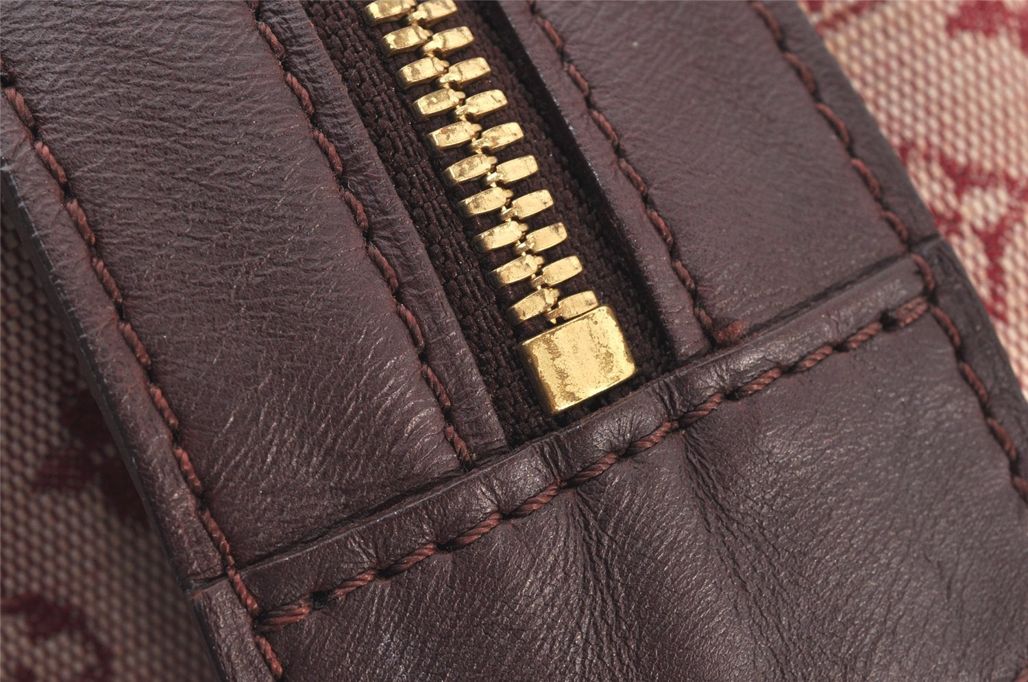 Authentic Louis Vuitton Monogram Mini Josephine GM Hand Bag Pink M92311 LV 5308K