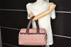 Authentic Louis Vuitton Monogram Mini Josephine GM Hand Bag Pink M92311 LV 5308K