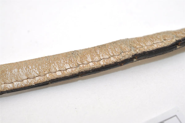 Authentic GUCCI New Britt Shoulder Tote Bag GG Canvas Leather 169945 Brown 5309J