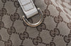 Authentic GUCCI New Britt Shoulder Tote Bag GG Canvas Leather 169945 Brown 5309J