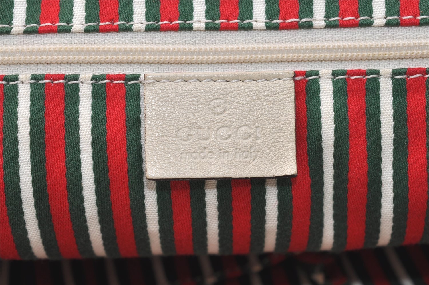 Authentic GUCCI New Britt Shoulder Tote Bag GG Canvas Leather 169945 Brown 5309J