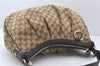 Authentic GUCCI Sukey Shoulder Tote Bag GG Canvas Leather 232955 Brown 5309K