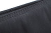 Authentic GUCCI Hand Bag Pouch Purse Nylon Leather 0391103 Black 5312F