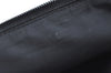 Authentic GUCCI Hand Bag Pouch Purse Nylon Leather 0391103 Black 5312F