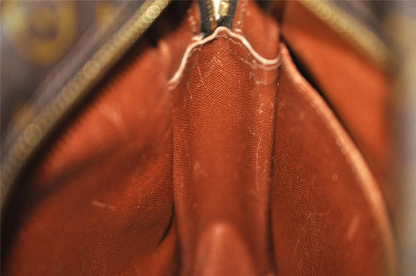 Authentic Louis Vuitton Monogram Danube MM Shoulder Cross Bag M45264 LV 5313I