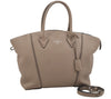 Auth Louis Vuitton Parnassea Lockit PM 2Way Hand Bag Beige M50030 Junk 5314J