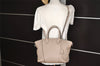 Auth Louis Vuitton Parnassea Lockit PM 2Way Hand Bag Beige M50030 Junk 5314J