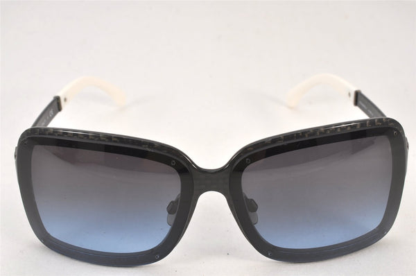 Authentic CHANEL Sunglasses CC Logos CoCo Mark Plastic 4198-A Black 5314K