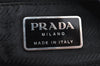 Authentic PRADA Nylon Tessuto Leather Shoulder Hand Bag Purse Black 5315I