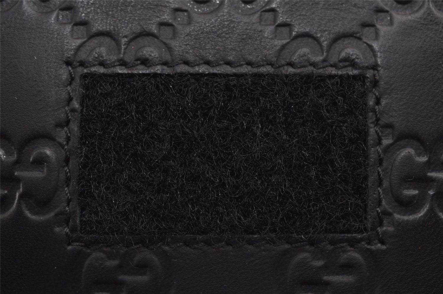 Authentic GUCCI Guccissima GG Leather iPad Tablet Case 256575 Black 5316I