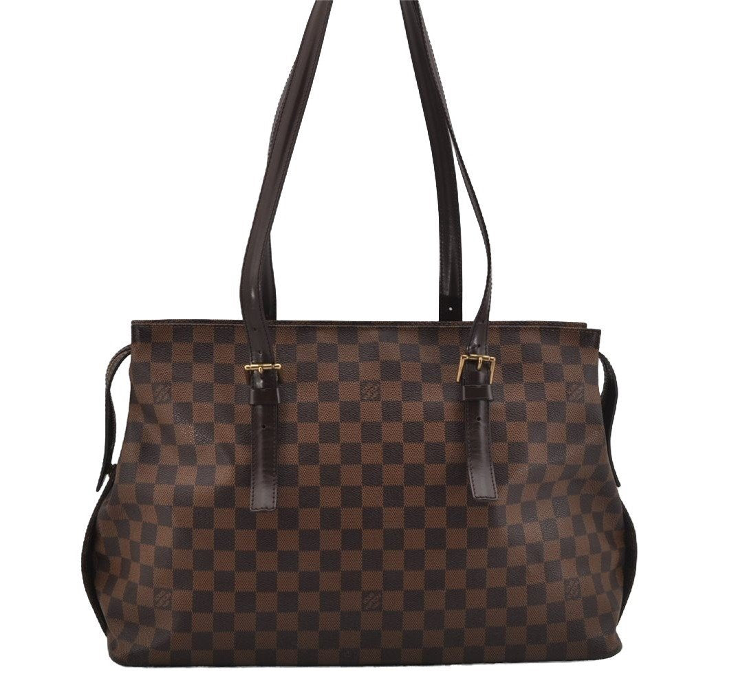 Authentic Louis Vuitton Damier Chelsea Shoulder Tote Bag N51119 LV 5316J