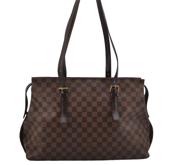 Authentic Louis Vuitton Damier Chelsea Shoulder Tote Bag N51119 LV 5316J