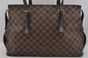 Authentic Louis Vuitton Damier Chelsea Shoulder Tote Bag N51119 LV 5316J