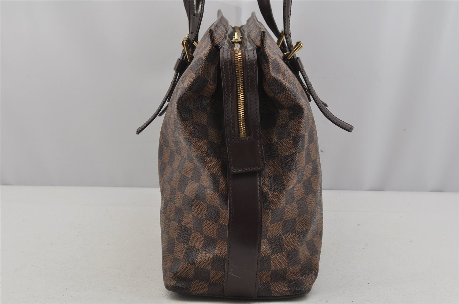 Authentic Louis Vuitton Damier Chelsea Shoulder Tote Bag N51119 LV 5316J