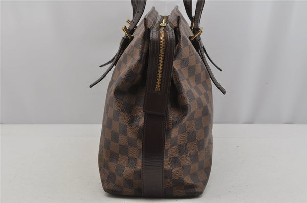 Authentic Louis Vuitton Damier Chelsea Shoulder Tote Bag N51119 LV 5316J