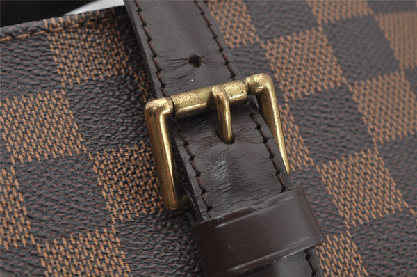 Authentic Louis Vuitton Damier Chelsea Shoulder Tote Bag N51119 LV 5316J