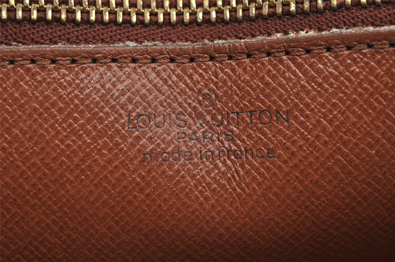 Authentic Louis Vuitton Monogram Marly Dragonne GM M51825 Clutch Bag Junk 5317I