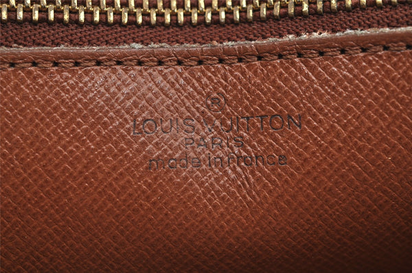 Authentic Louis Vuitton Monogram Marly Dragonne GM M51825 Clutch Bag Junk 5317I