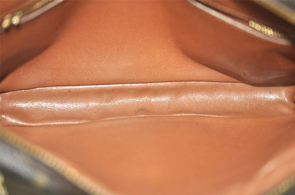 Authentic Louis Vuitton Monogram Marly Dragonne GM M51825 Clutch Bag Junk 5317I