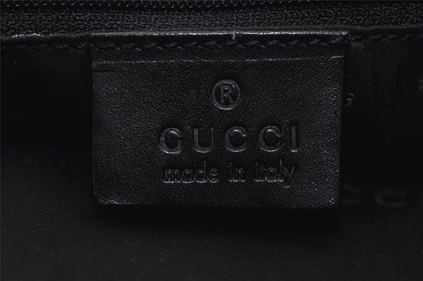 Authentic GUCCI Bamboo Vintage Hand Bag Canvas Leather 0021010 Beige 5317J