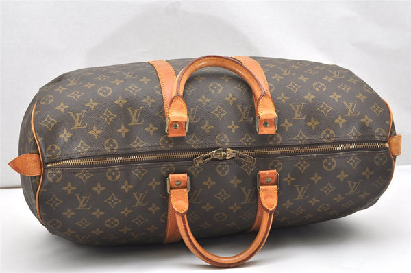 Authentic Louis Vuitton Monogram Keepall 50 Travel Boston Bag M41426 LV 5317K