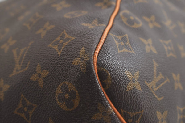 Authentic Louis Vuitton Monogram Keepall Bandouliere 60 M41412 Boston Bag 5318K