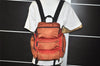 Authentic PRADA Vintage Nylon Tessuto Backpack Orange 5319I