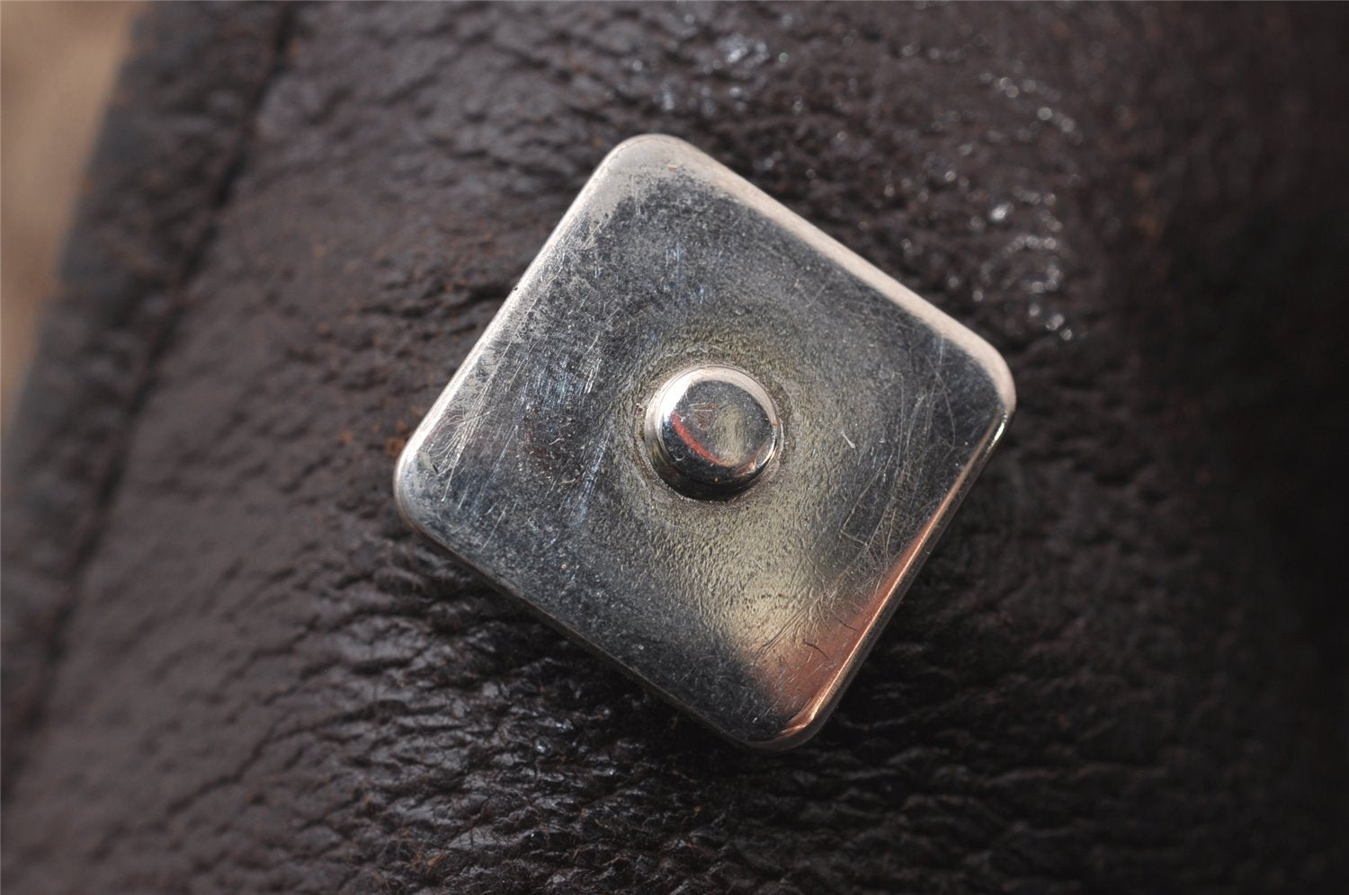 Authentic GUCCI Eclipse Shoulder Cross Bag GG Canvas Leather 120842 Brown 5320I