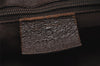 Authentic GUCCI Eclipse Shoulder Cross Bag GG Canvas Leather 120842 Brown 5320I