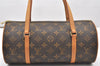Authentic Louis Vuitton Monogram Papillon 30 Hand Bag M51385 LV 5320K