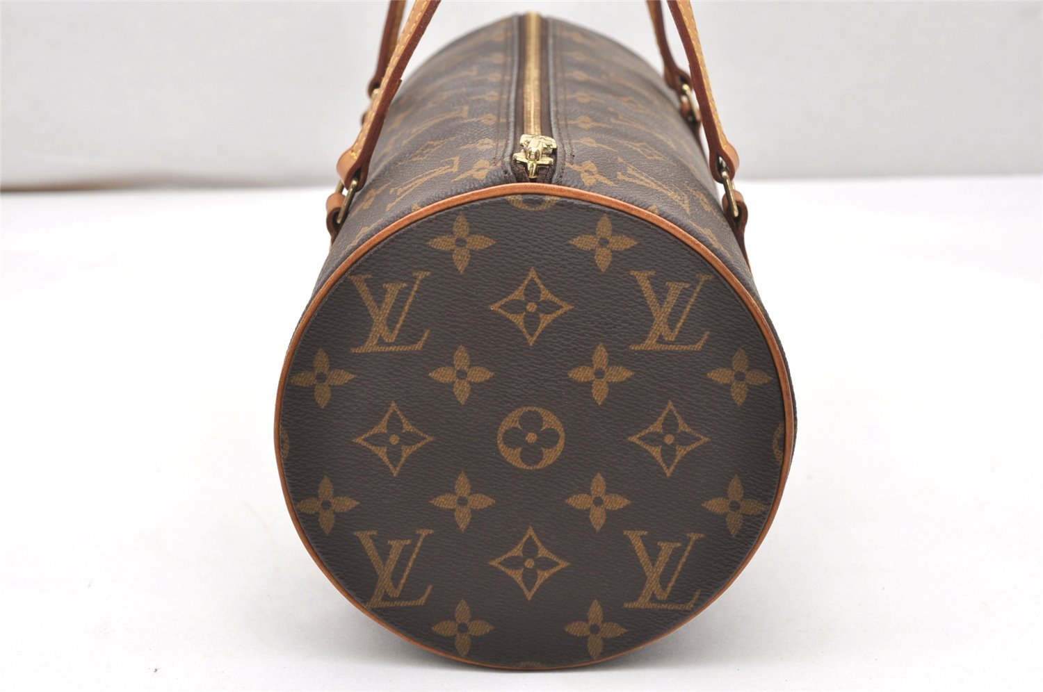 Authentic Louis Vuitton Monogram Papillon 30 Hand Bag M51385 LV 5320K