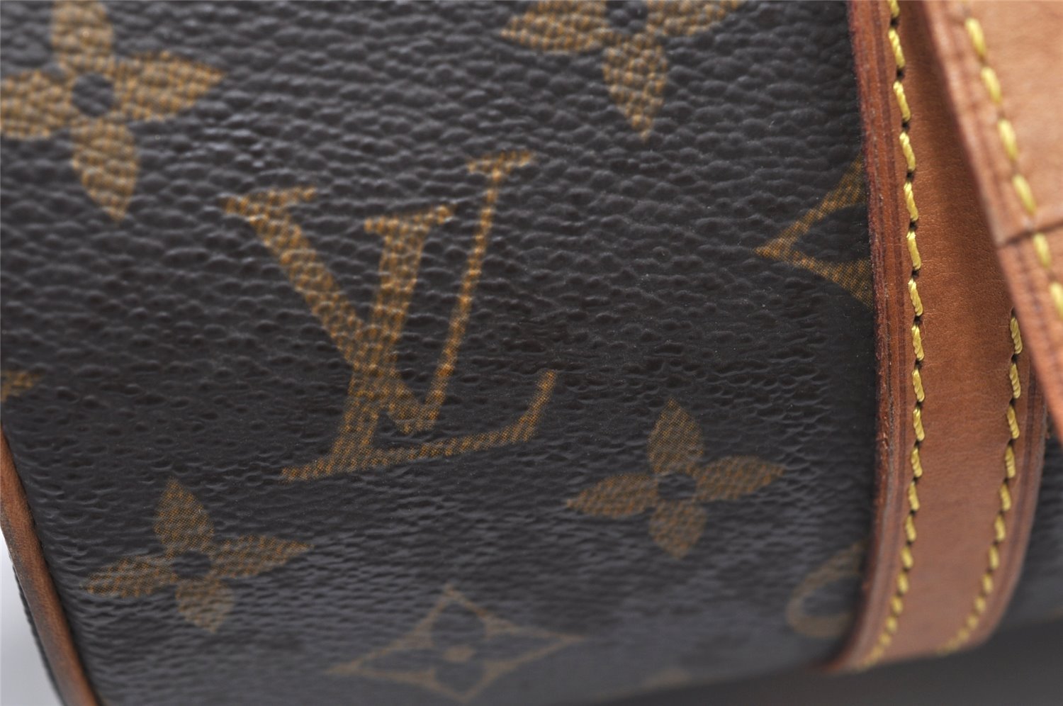 Authentic Louis Vuitton Monogram Papillon 30 Hand Bag M51385 LV 5320K