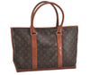 Auth Louis Vuitton Monogram Sac Weekend PM Vintage Tote Hand Bag M42425 LV 5322J