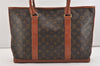 Auth Louis Vuitton Monogram Sac Weekend PM Vintage Tote Hand Bag M42425 LV 5322J