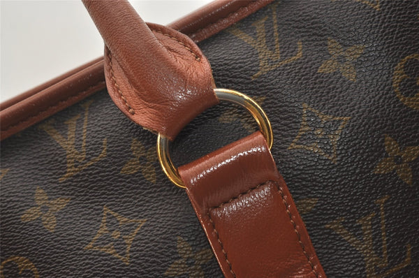 Auth Louis Vuitton Monogram Sac Weekend PM Vintage Tote Hand Bag M42425 LV 5322J