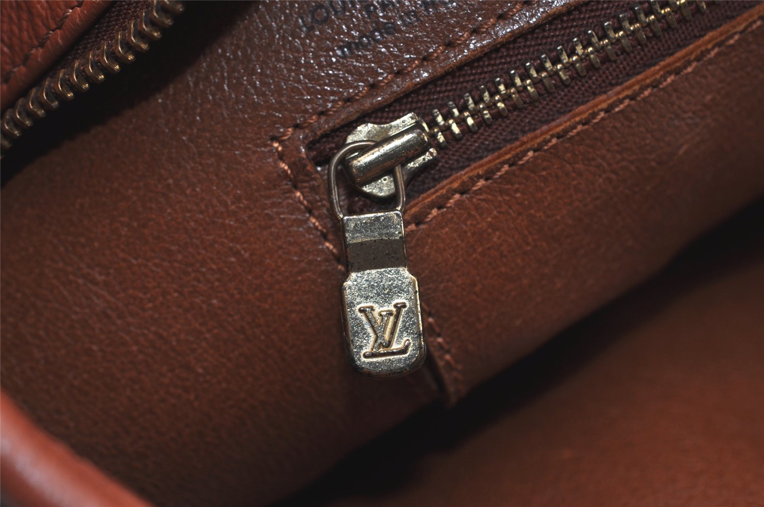 Auth Louis Vuitton Monogram Sac Weekend PM Vintage Tote Hand Bag M42425 LV 5322J