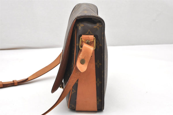 Authentic Louis Vuitton Monogram Cartouchiere GM M51252 Shoulder Cross Bag 5323K