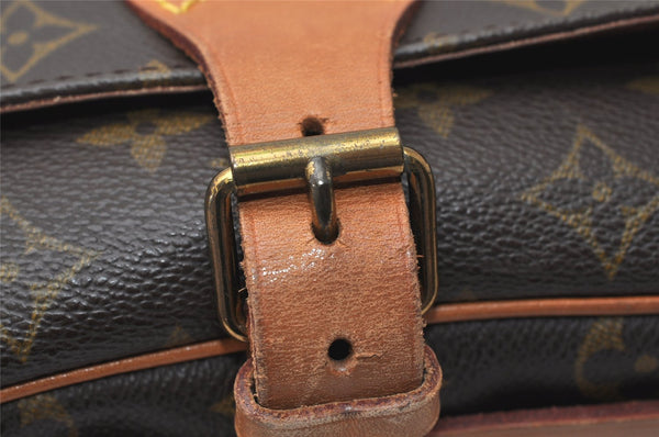 Authentic Louis Vuitton Monogram Cartouchiere GM M51252 Shoulder Cross Bag 5323K