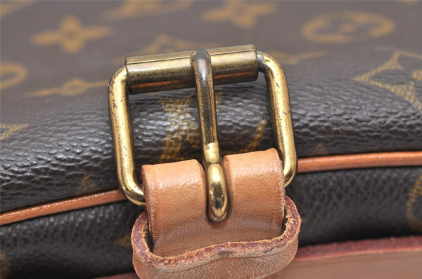 Authentic Louis Vuitton Monogram Cartouchiere GM M51252 Shoulder Cross Bag 5323K