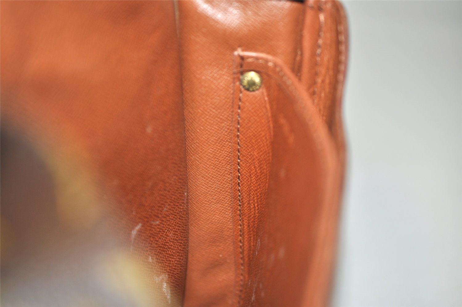 Authentic Louis Vuitton Monogram Cartouchiere GM M51252 Shoulder Cross Bag 5323K