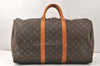 Authentic Louis Vuitton Monogram Keepall 50 Travel Boston Bag M41426 LV 5324K