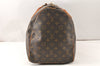 Authentic Louis Vuitton Monogram Keepall 50 Travel Boston Bag M41426 LV 5324K