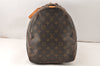 Authentic Louis Vuitton Monogram Keepall 50 Travel Boston Bag M41426 LV 5324K