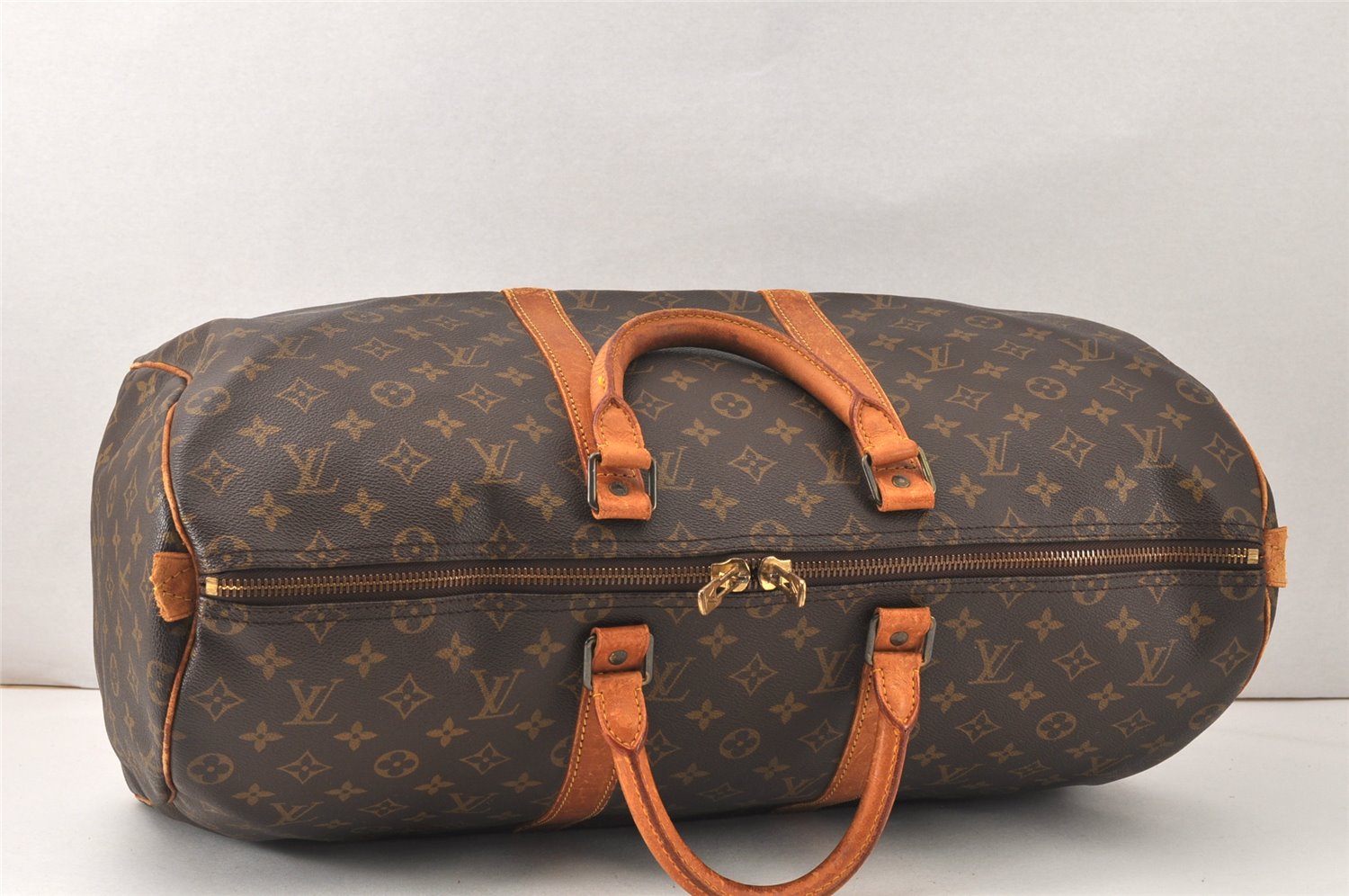 Authentic Louis Vuitton Monogram Keepall 50 Travel Boston Bag M41426 LV 5324K