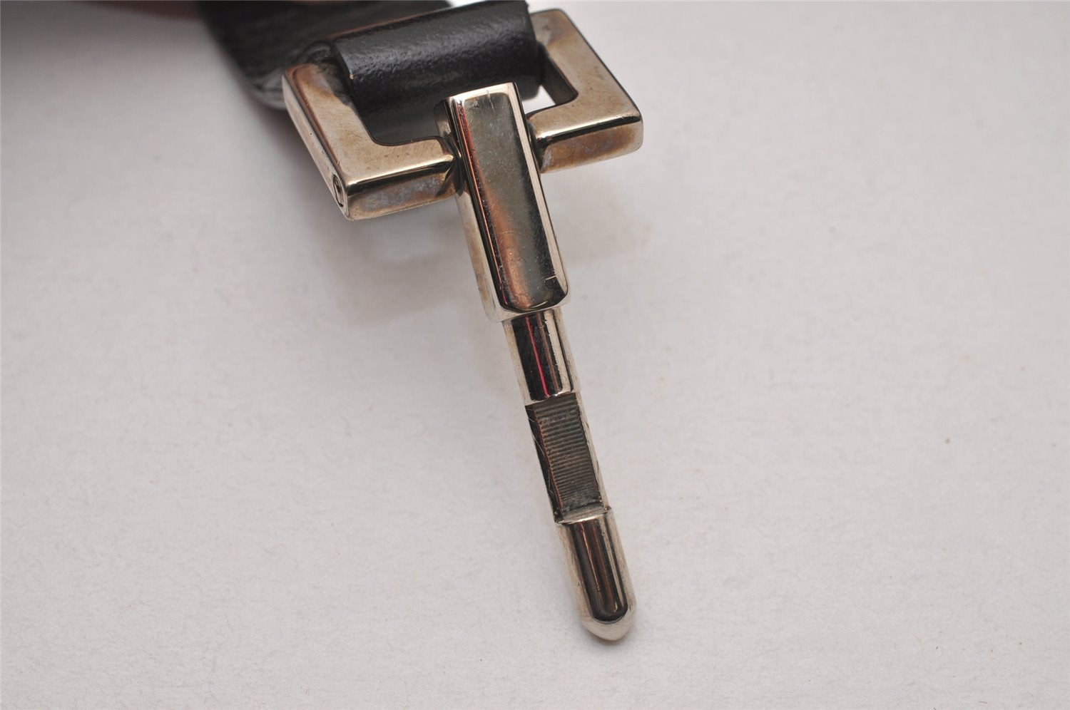 Authentic GUCCI Jackie Shoulder Hand Bag GG Canvas Leather 0013306 Black 5326I