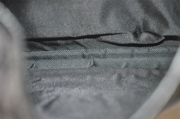 Authentic GUCCI Jackie Shoulder Hand Bag GG Canvas Leather 0013306 Black 5326I