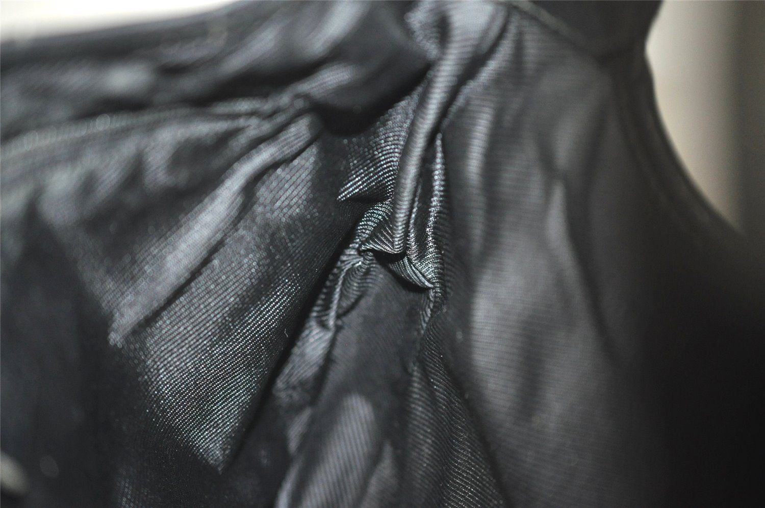 Authentic GUCCI Jackie Shoulder Hand Bag GG Canvas Leather 0013306 Black 5326I