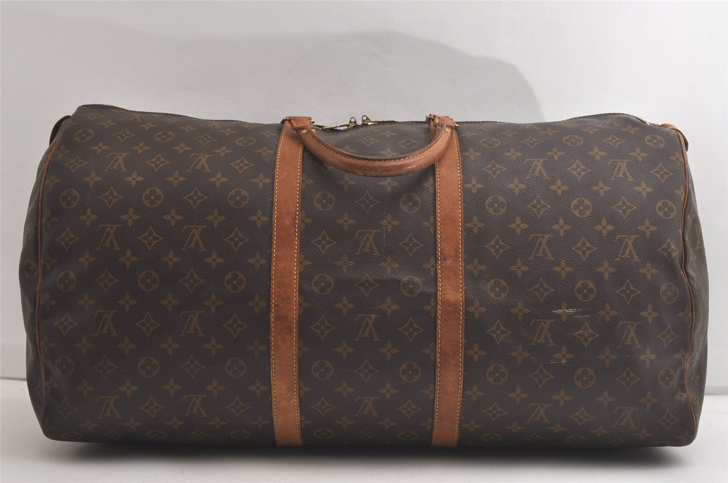 Authentic Louis Vuitton Monogram Keepall 60 Travel Boston Bag M41422 LV 5326K