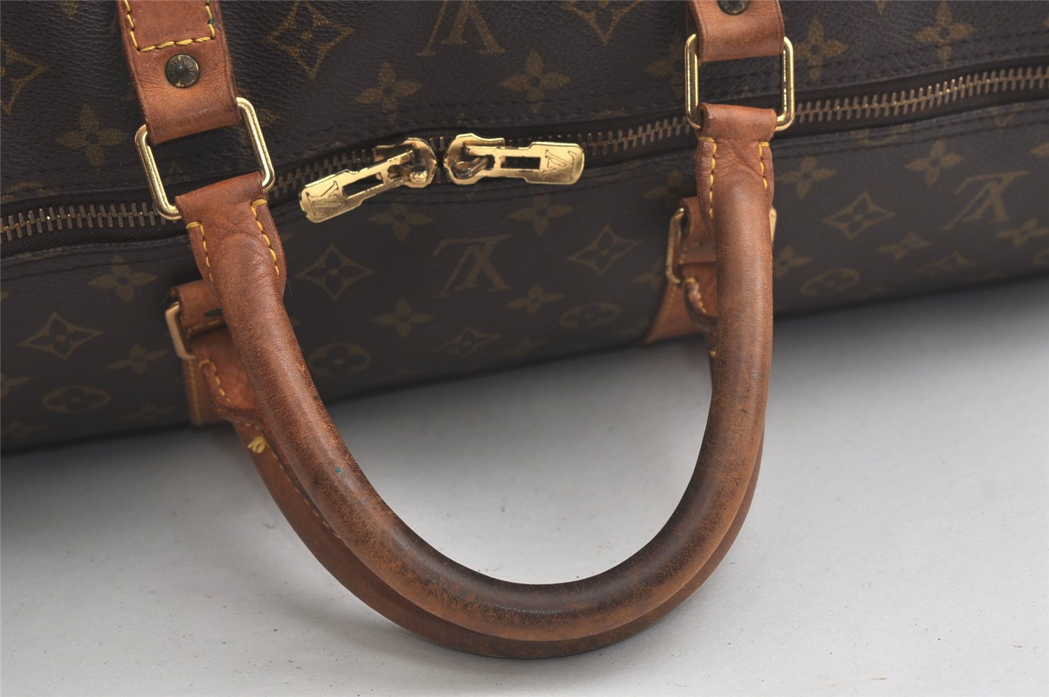 Authentic Louis Vuitton Monogram Keepall 60 Travel Boston Bag M41422 LV 5326K