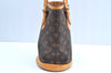 Authentic Louis Vuitton Monogram Bucket PM Shoulder Tote Bag M42238 LV 5327H